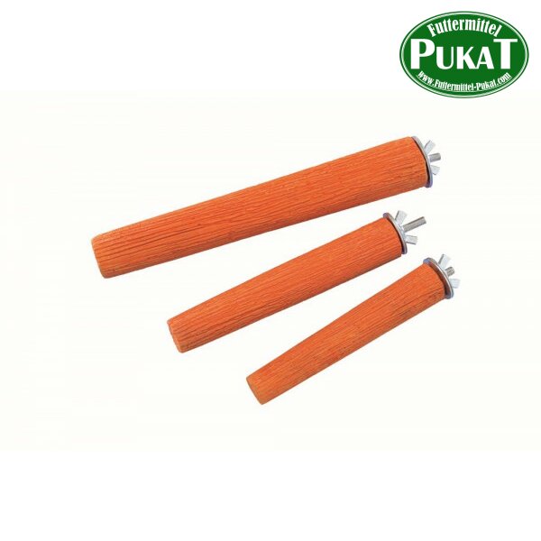 Mineralien Sitzstange orange 16,5cm