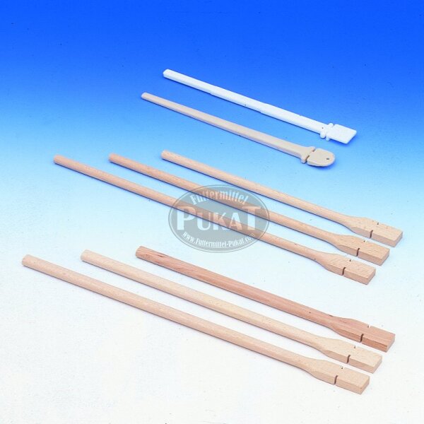 Holzsitzstange 35cm, 10-12mm eindrehbar Buchenholz