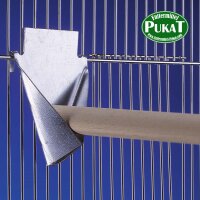 Asthalter / Sitzstangenhalter aus Metall klein, 8,0x10,5cm