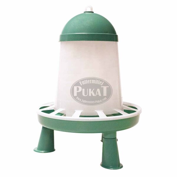 Futterspender ECO mit Füßen 3kg grün