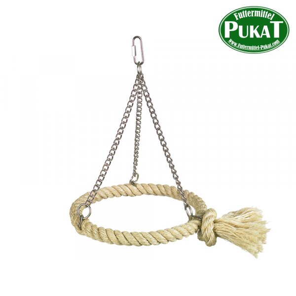 Sisal Schaukel "Ring" natur