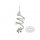 Cage Toy, Schaukel "Spirale"