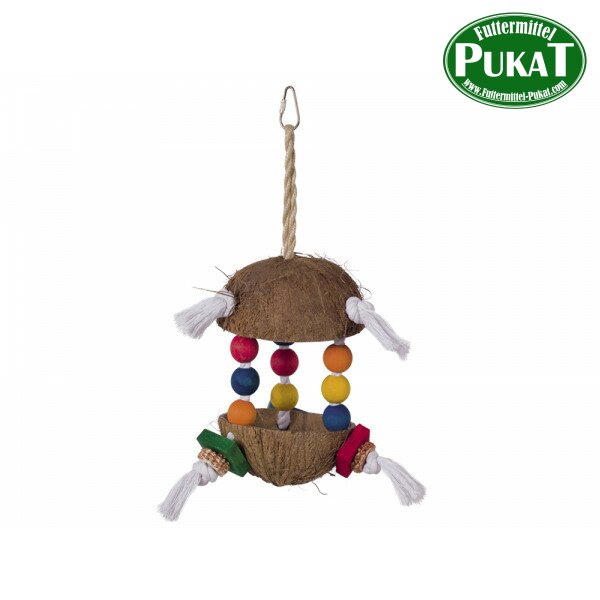 Kokosnuss Vogelspielzeug