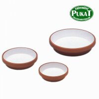 Futter-/Wasserschale aus Ton 16cm