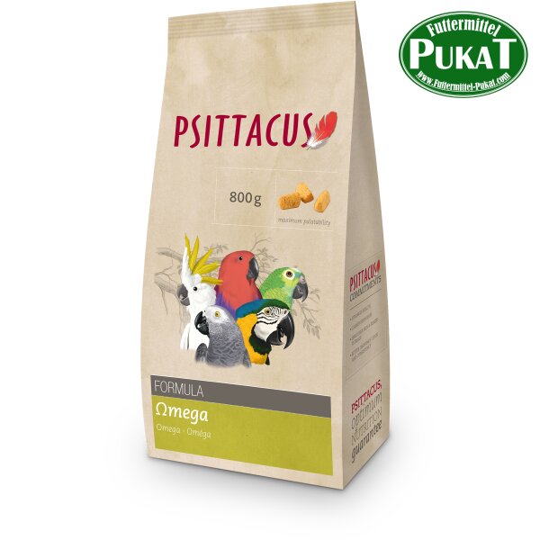 Psittacus OMEGA (für die Umgewöhnung) 800g
