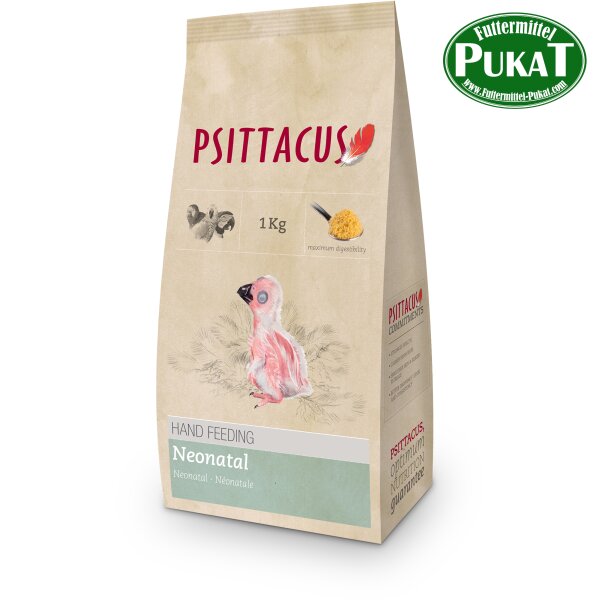 Psittacus Neonatal Handaufzuchtfutter für Papageien 1kg