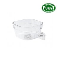 2gr M254 Futternapf "Ara Media" cm 12x12x6,5h trsp