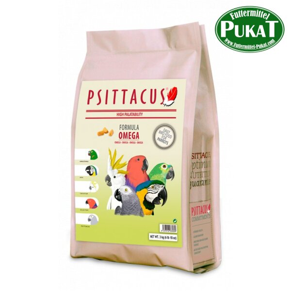 Psittacus OMEGA (für die Umgewöhnung) 3kg