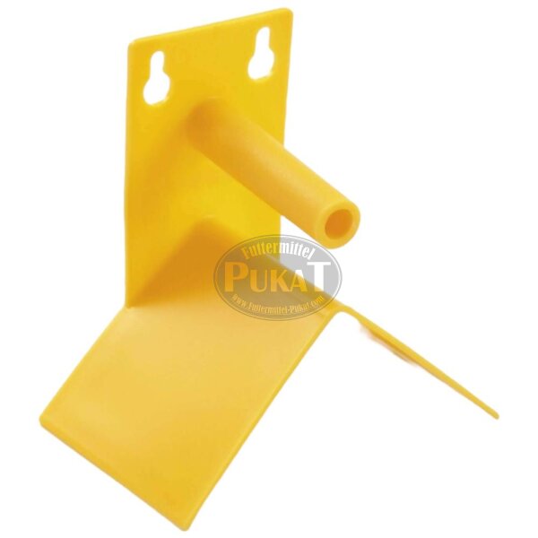 Einzelsitzer für Wandbefestigung gelb