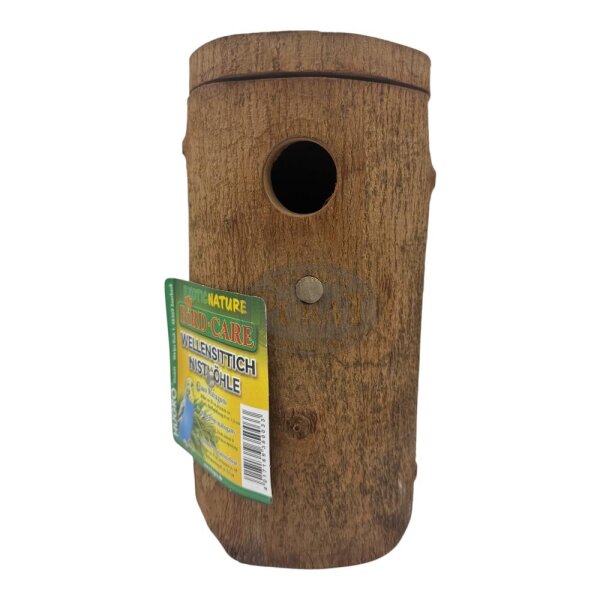 WS Nisthöhle Mahagoni Natur 25cm hoch