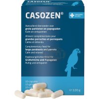 Casozen gegen Federrupfen und zur Beruhigung bei...