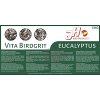 Vita Vogelgrit mit Eukalyptus 5kg