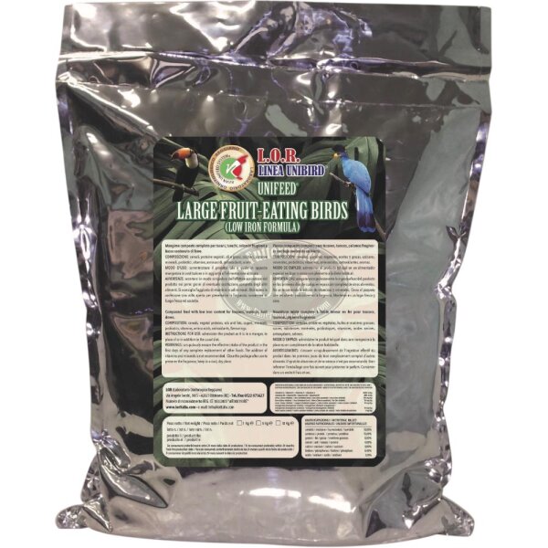 L.O.R Unifeed für große Fruchtfresser 5kg