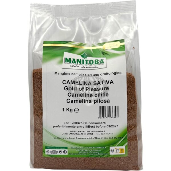 Manitoba Gold of Pleasure 1kg | Leindotter Camelina Vogelfutter Premium