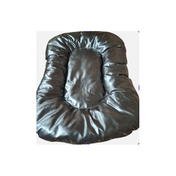 Hundebett Premium 145 × 90 × 10 cm – Wendebett beidseitig Kunstleder