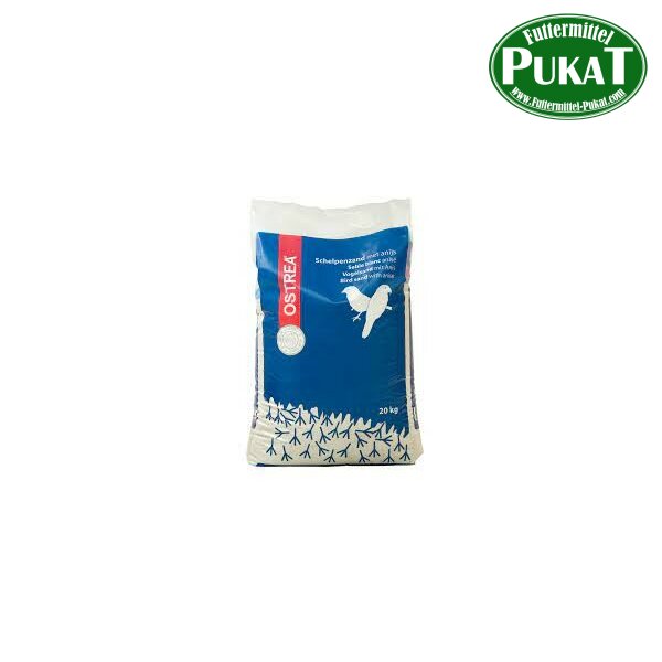 Ostrea Vogelsand weiß mit Anis 20kg