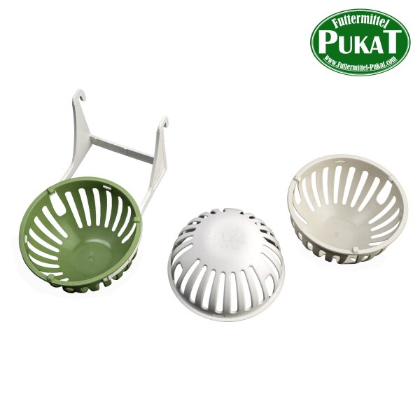 STA N018B Nest mit Halter, weiß