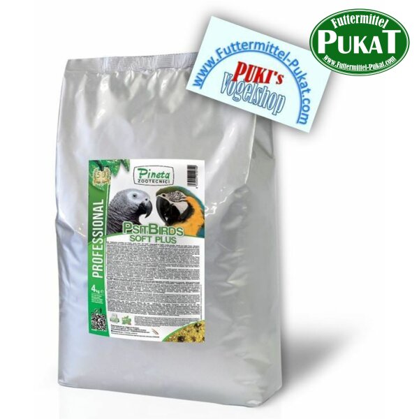 Pineta Psit Birds Soft Plus 9kg
