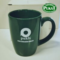 Pukis Kaffeetasse grün stylisch