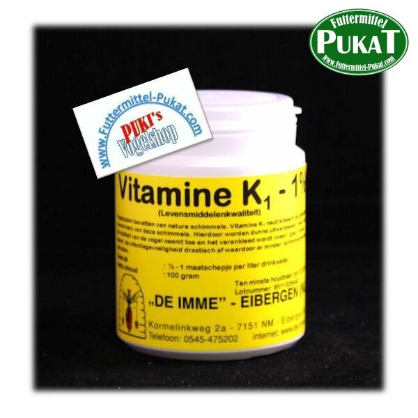 De Imme - Vitamine K1 - 1% - 150g