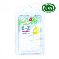 Farbringe E-Z Elastic Ringe Ø3 mm Weiß