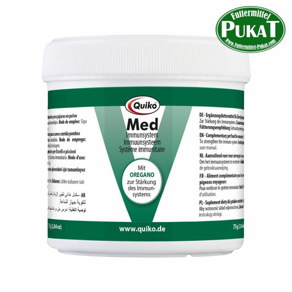 Quiko Med: Oregano für Ziervögel und Brieftauben 75g