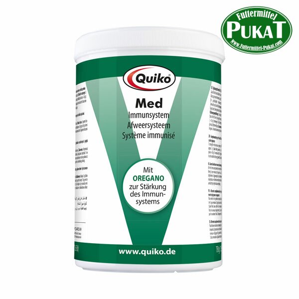 Quiko Med: Oregano für Ziervögel und Brieftauben 750g