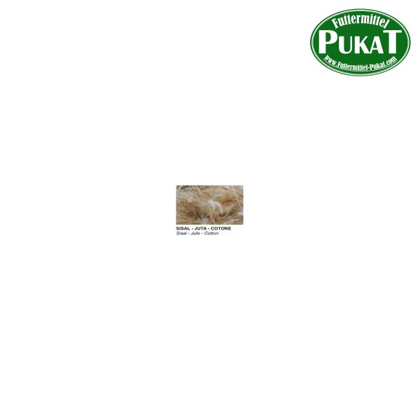 Nestmaterial Sisal Fibre 05SJC Sisal-Juta-Cotone 500g