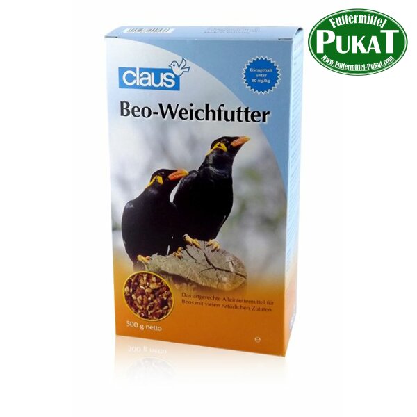 Claus Beo-Weichfutter 500g