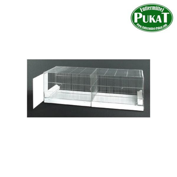 DM Käfig cm120x40x44h Innenfütterung - offene Seiten