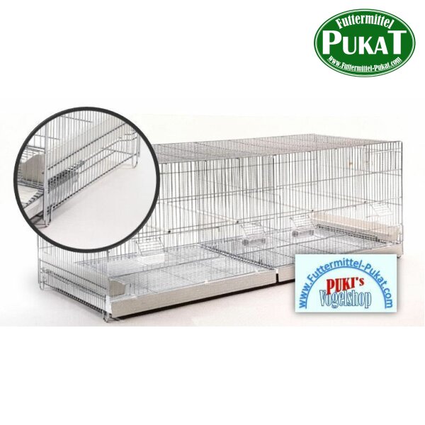 DM Käfig cm120x50x58h Innen & Außenfütterung