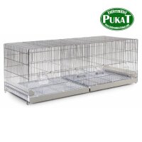 DM Käfig cm120x50x58h Innen & Außenfütterung