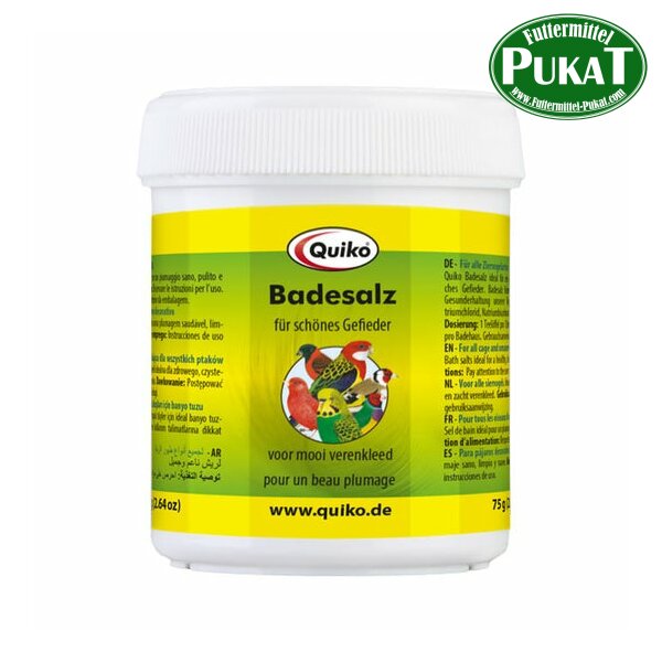 Quiko Badesalz für Ziervögel 75g