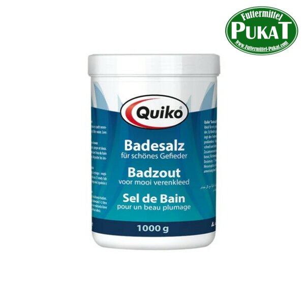 Quiko Badesalz für Ziervögel 1kg
