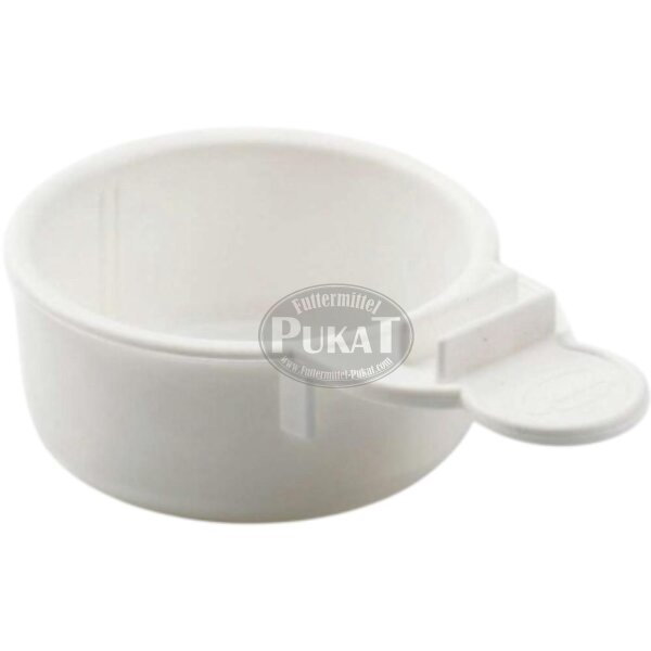 Eifutternapf für Gittertür, rund 7.5 x 6.5 x 4 cm