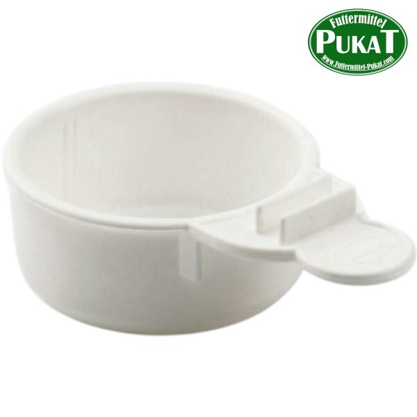 Eifutternapf rund  7.5 x 6.5 x 4 cm