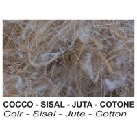 Nestmaterial Sisal Fibre 06CSJC Cocco-Sisal-Juta-Cotone 1000g