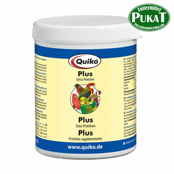 Quiko Plus: Proteine für alle Ziervögel 400g