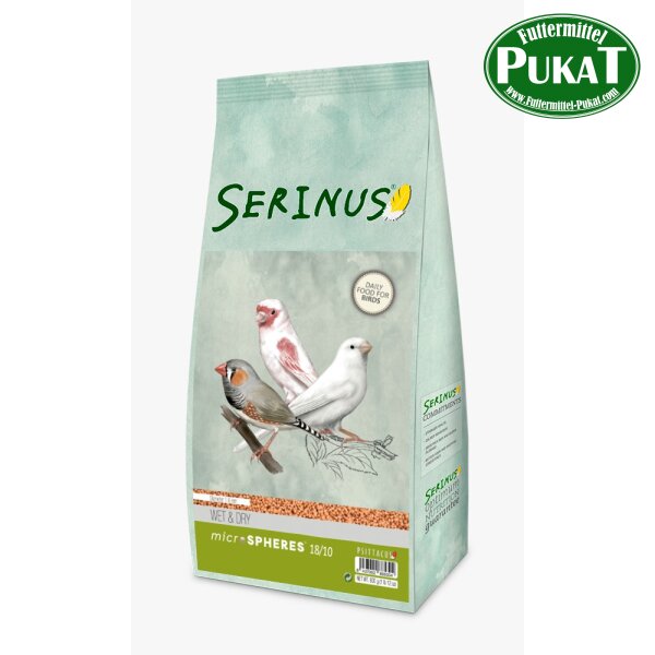 Serinus Microspheres als Alleinfutter 18/10 - 800g