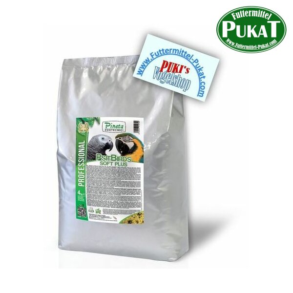Pineta Psit Birds Soft Plus 800g