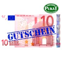 Geschenk Gutschein 10EUR