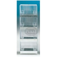 Käfigturm cm39x23x114h Außenfütterung...