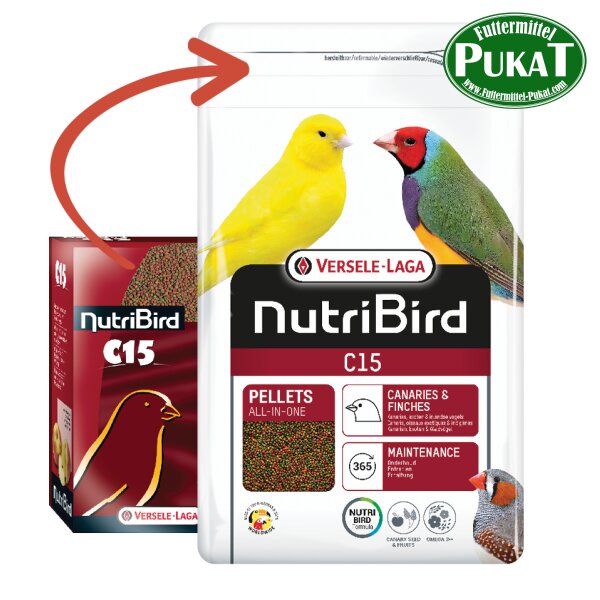 Nutribird C15 Pflegefutter 10kg