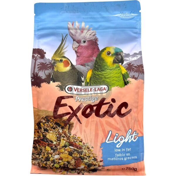 Papageien Exotic Light 750g