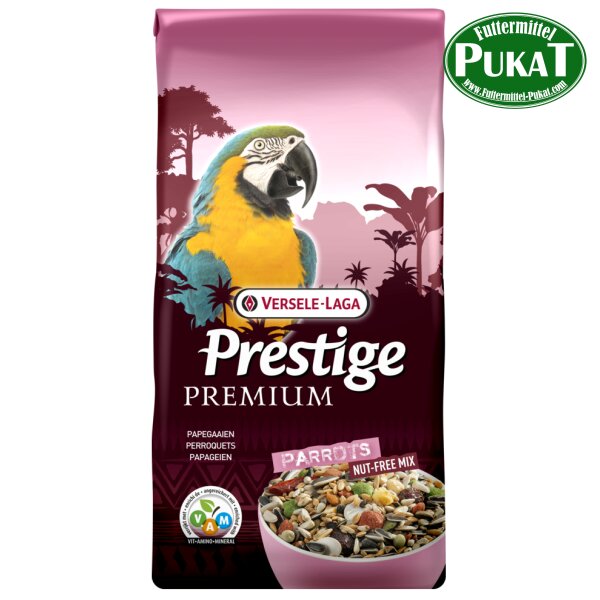 Prestige Premium Papageien ohne Nüsse 15kg