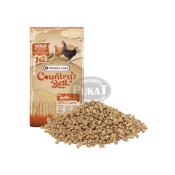 Countrys Best GOLD 1&2 Crumble 5kg - Kükenkrümel vom ersten Tag bis zum ersten Ei