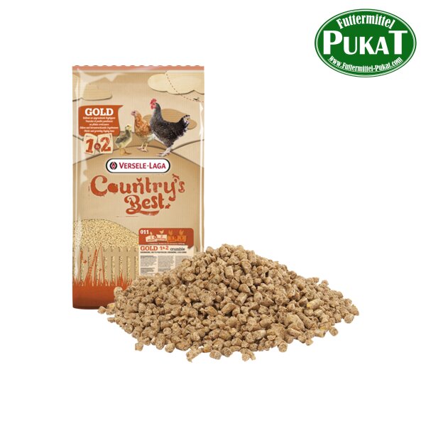Countrys Best GOLD 1&2 Crumble - Kükenkrümel vom ersten Tag bis zum ersten Ei 5kg