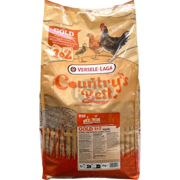 Countrys Best GOLD 1&2 Mash 5kg - Kükenmehl vom 1. Tag bis zum 1. Ei