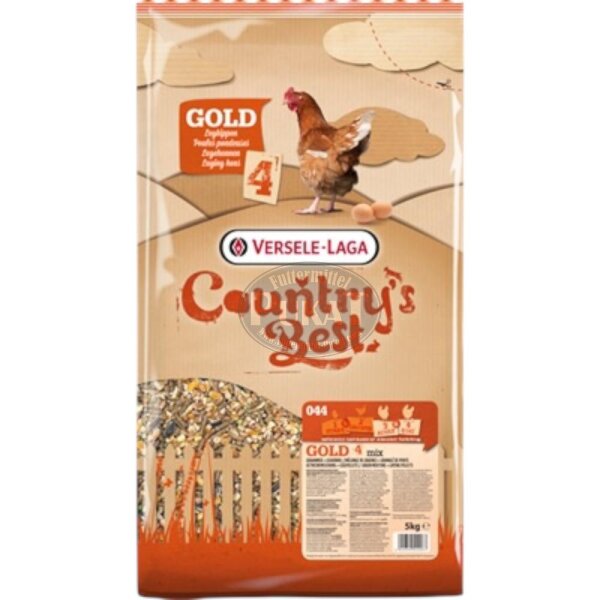 Country`s Best Hühnerfutter GOLD 4 Mix 5kg - Legehennen ab dem 1. Ei