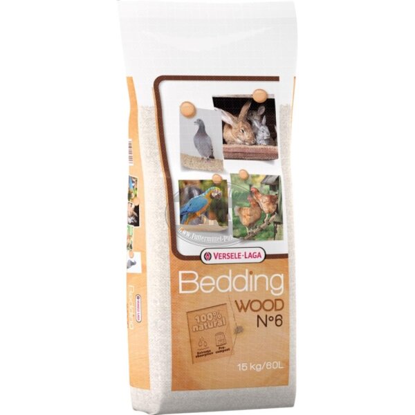 Buchenholzeinstreu ø 6mm 15kg/60l